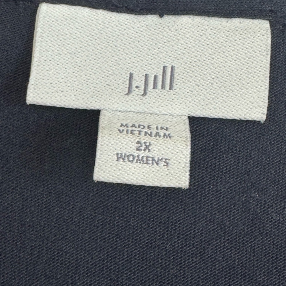 J. Jill Navy Women's Garment with Branded Label and Shrug Jackst - Picture 3 of 4